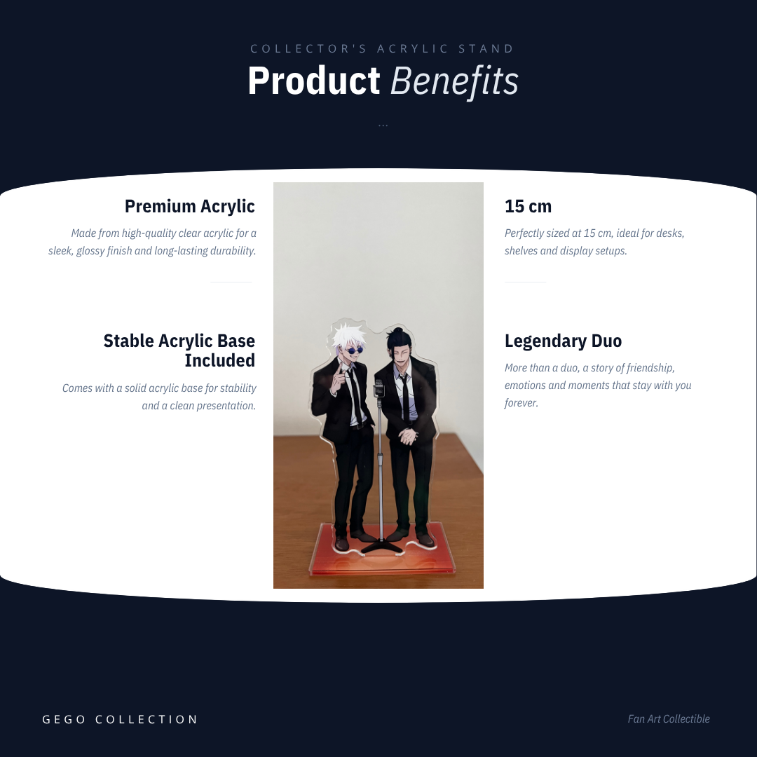 Acrylic Duo Stand